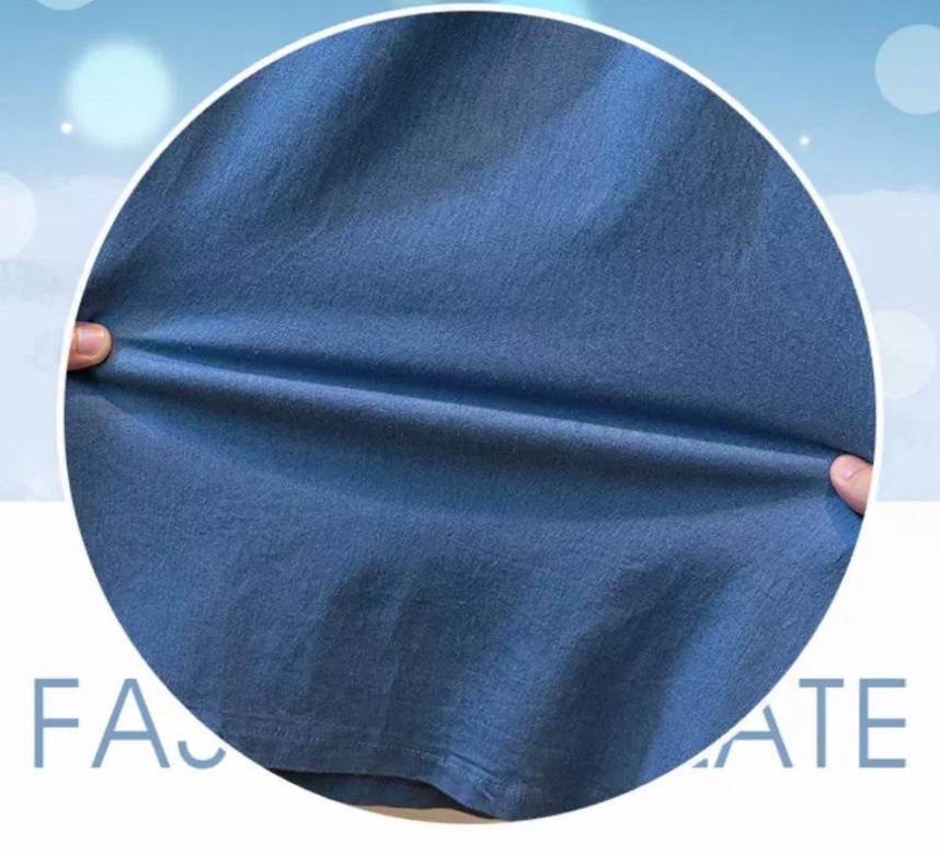 A7047-寬鬆牛仔休閒褲