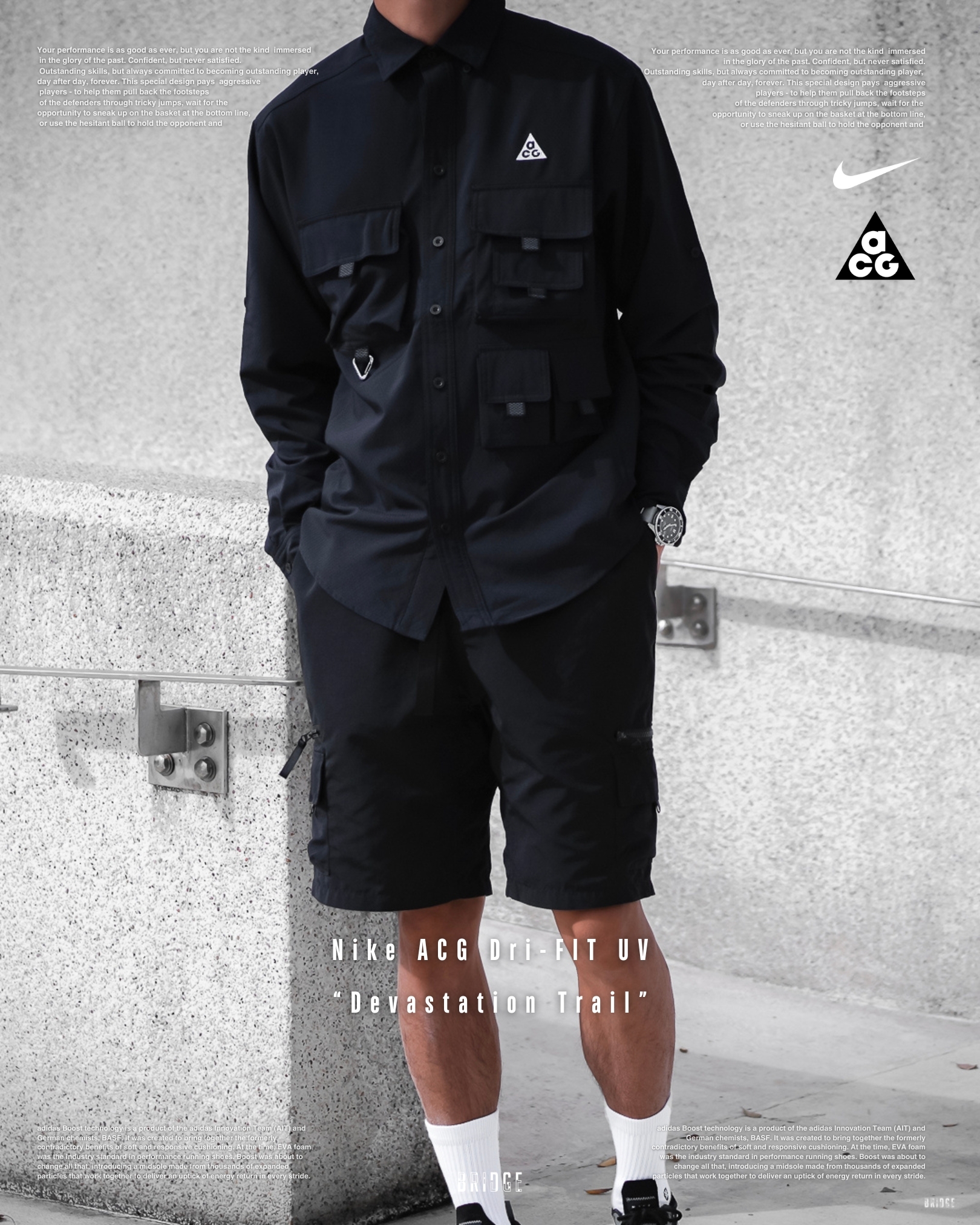 『抵抗夏威夷的紫外線 ☀️』Nike ACG Dri-FIT UV “Devastation Trail” 抗UV長袖 DN3937-010