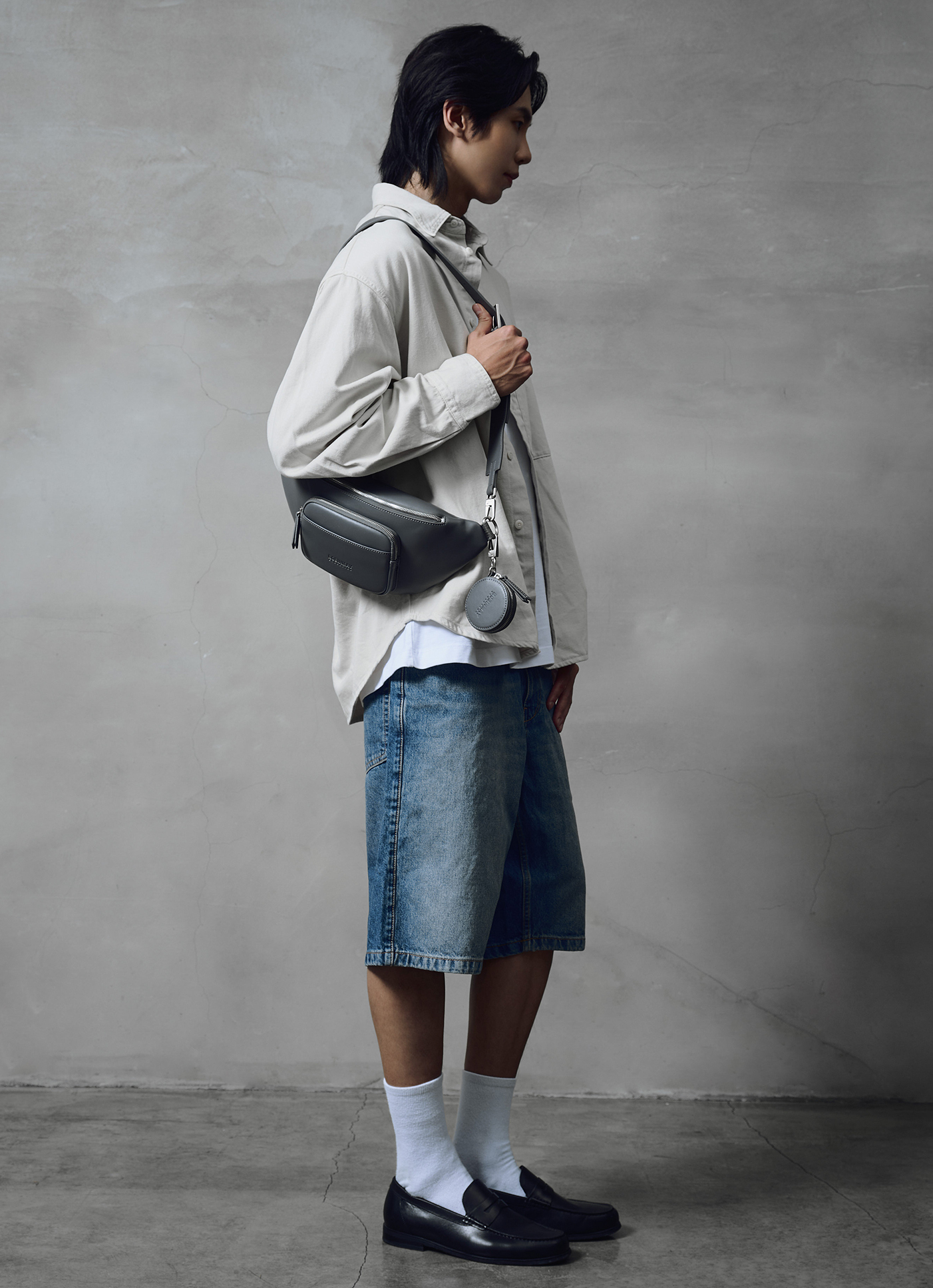 維特真皮胸包｜男胸包｜皮革男包｜ROBINMAY 官方網站(RM)