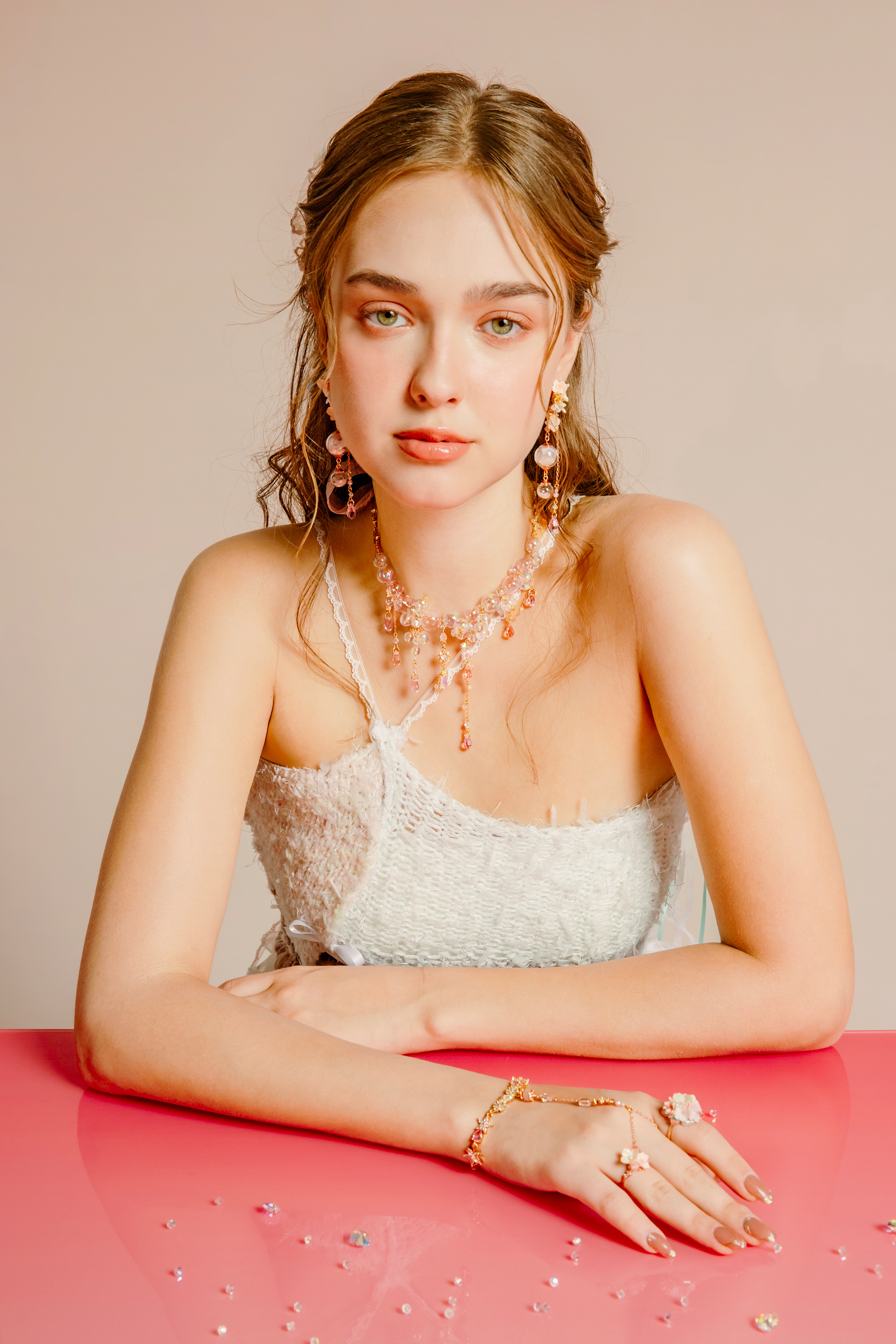 Bubble Capriccio POM POM S925 Collar Necklace