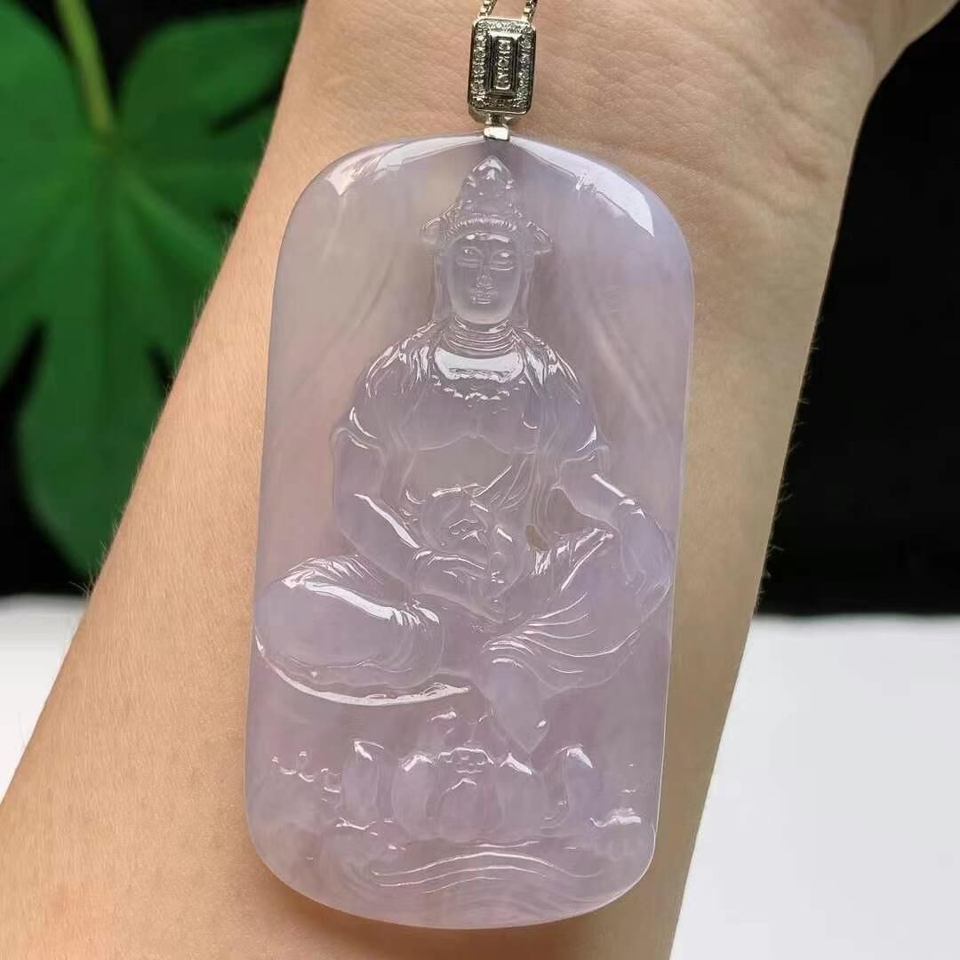 618345 翡翠大勢至菩薩