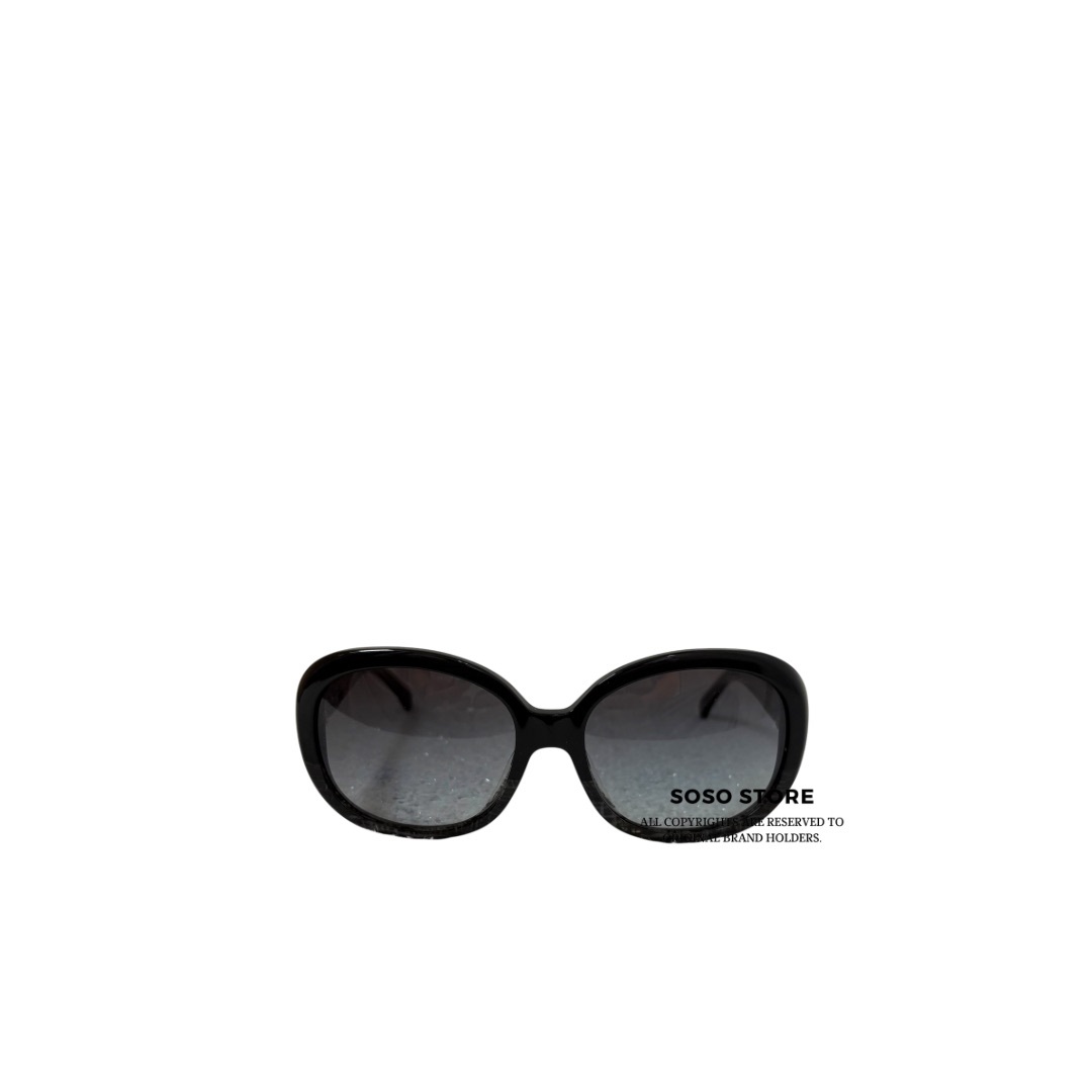 Chanel Sun Glasses - Black / Shw