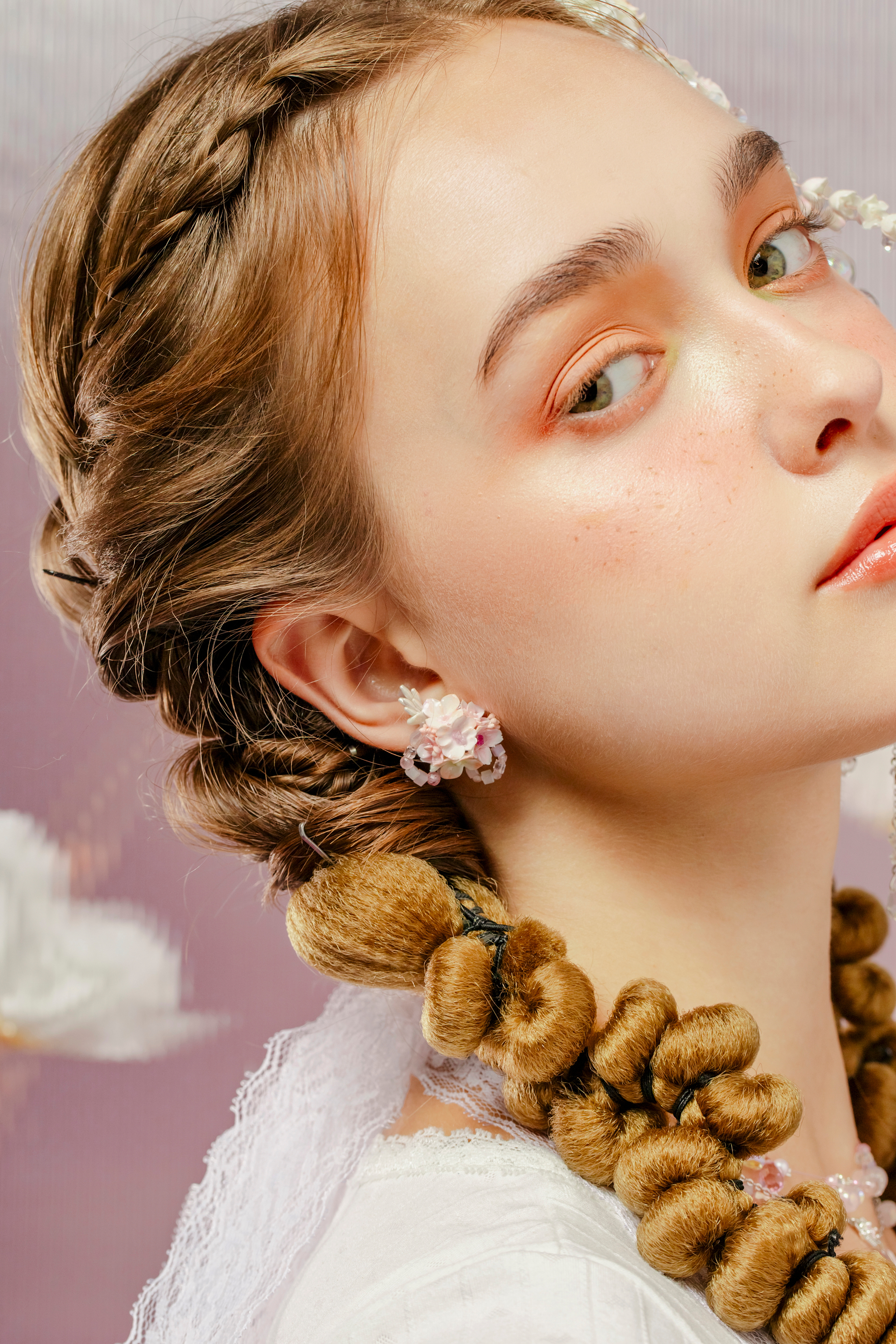 Bloom in the Pavilion Posy Earrings