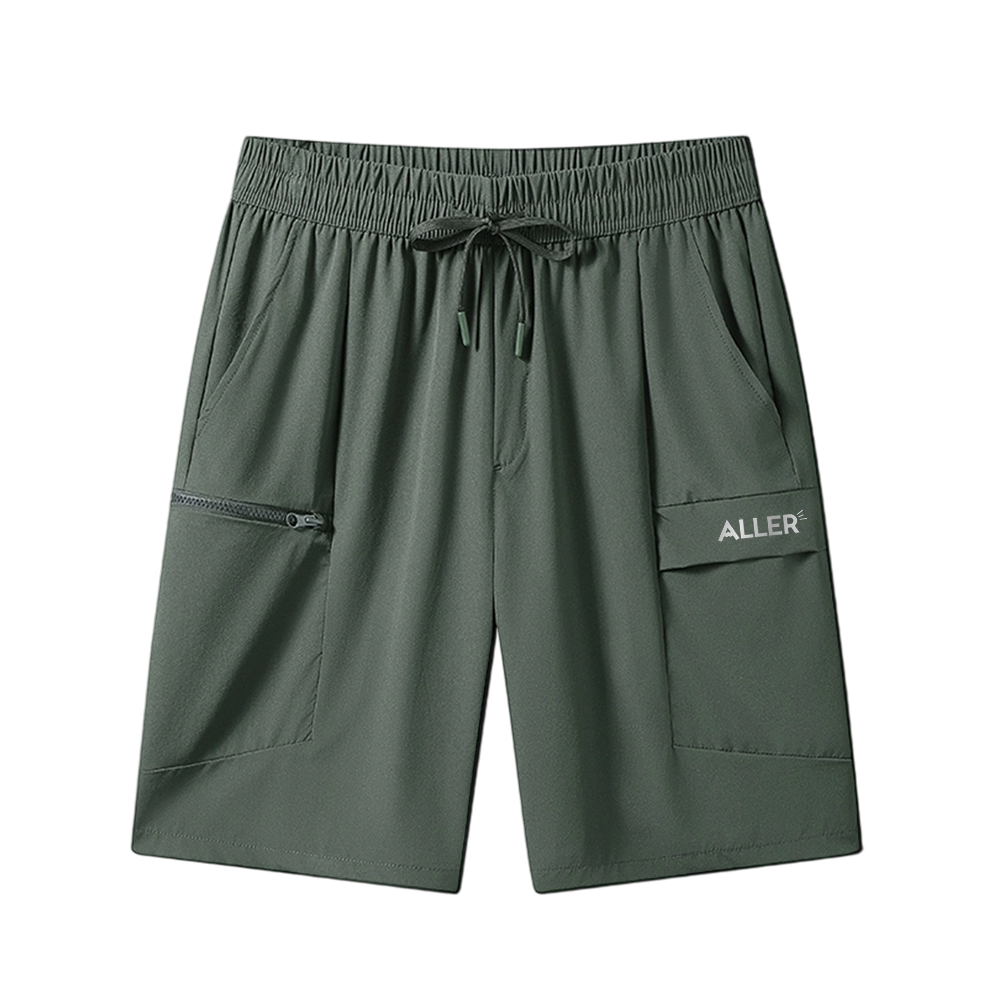 ALLER 夏季涼感鬆緊短褲 男款 (3色) 20AL9018
