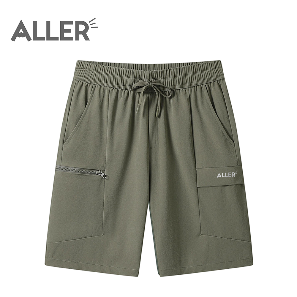 ALLER 夏季涼感鬆緊短褲 男款 (3色) 20AL9018