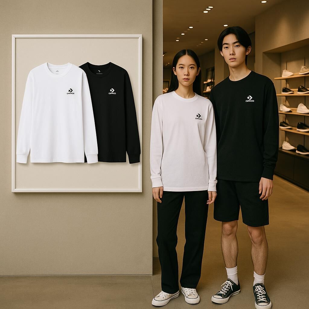 【預購】G062902 Converse 男女同款長袖上衣