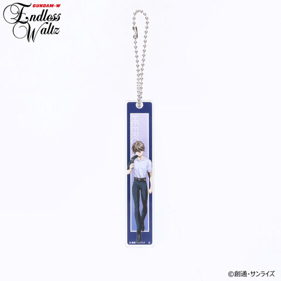 240664 Pbandai 預訂 2026/1月 新機動戦記ガンダムW EW キャラクターイラスト ルームキー風アクリルチャーム（全5種）