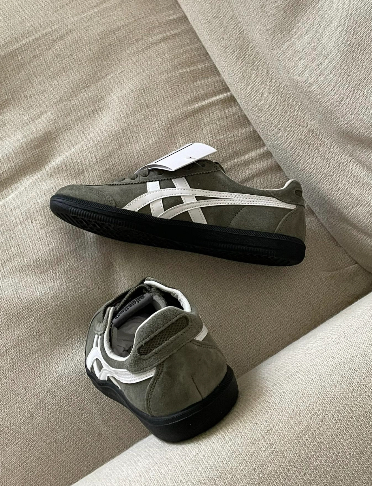 虎之助 代購】Onitsuka Tiger Tokuten鬼塚虎復古德訓鞋墨綠1183A907-300