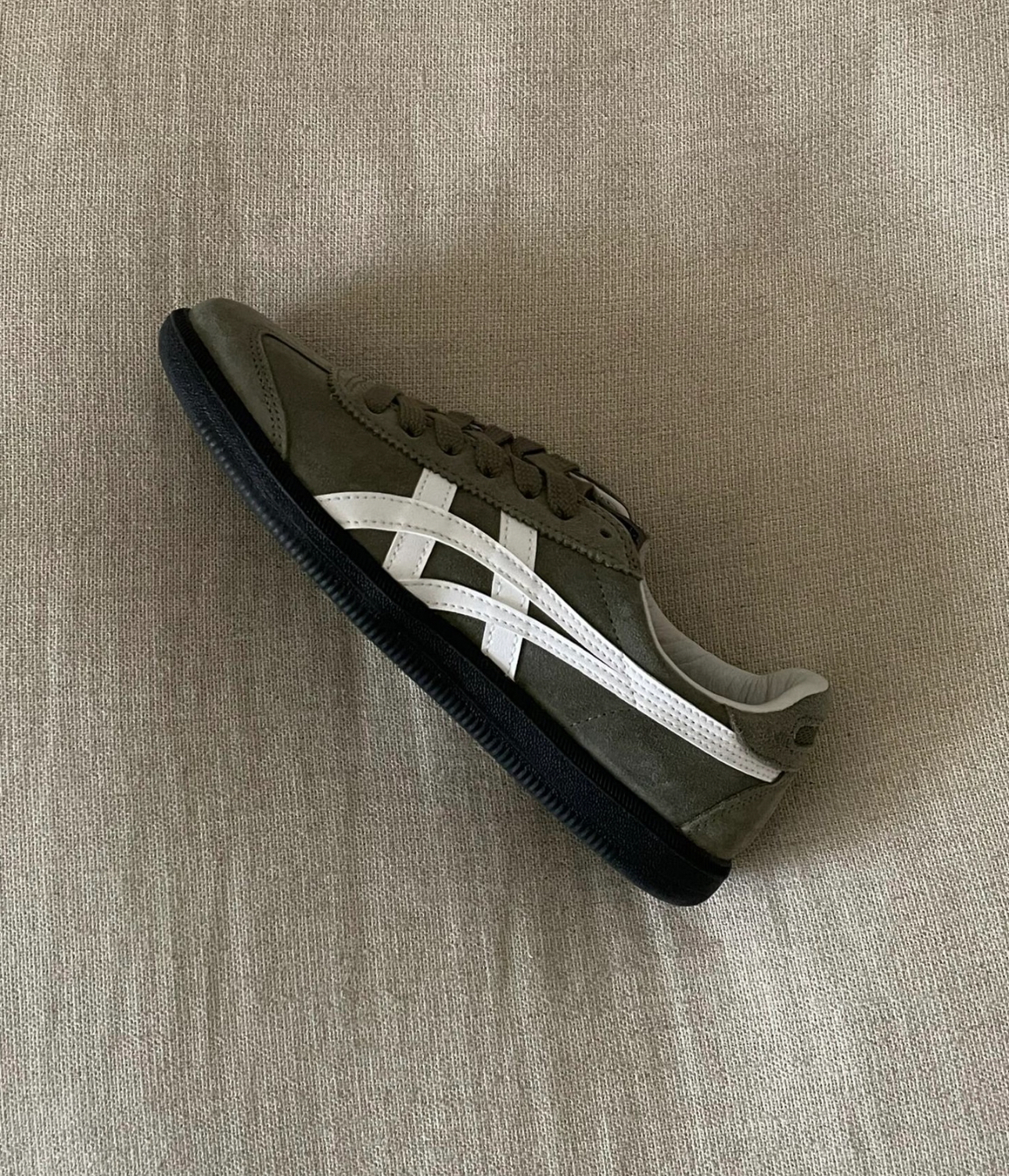 虎之助 代購】Onitsuka Tiger Tokuten鬼塚虎復古德訓鞋墨綠1183A907-300