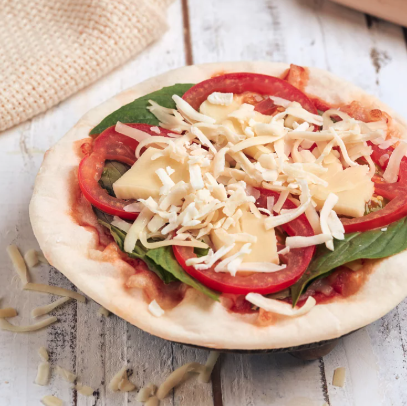 6'經典瑪格麗特pizza(奶素可食)