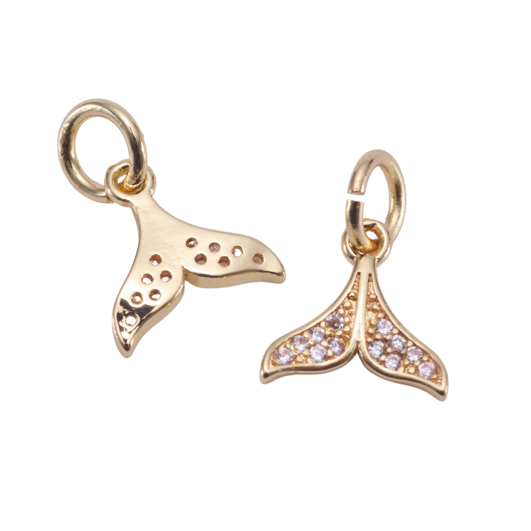 美人魚尾｜K金｜吊飾