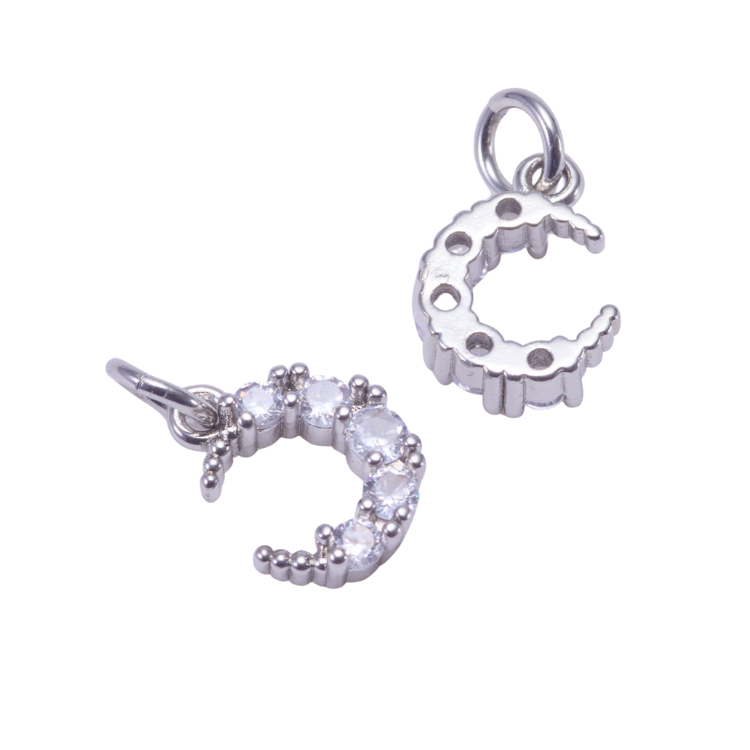 月亮｜K金｜吊飾