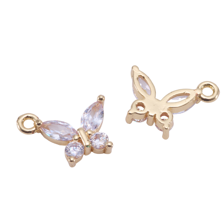 蝴蝶｜K金｜吊飾