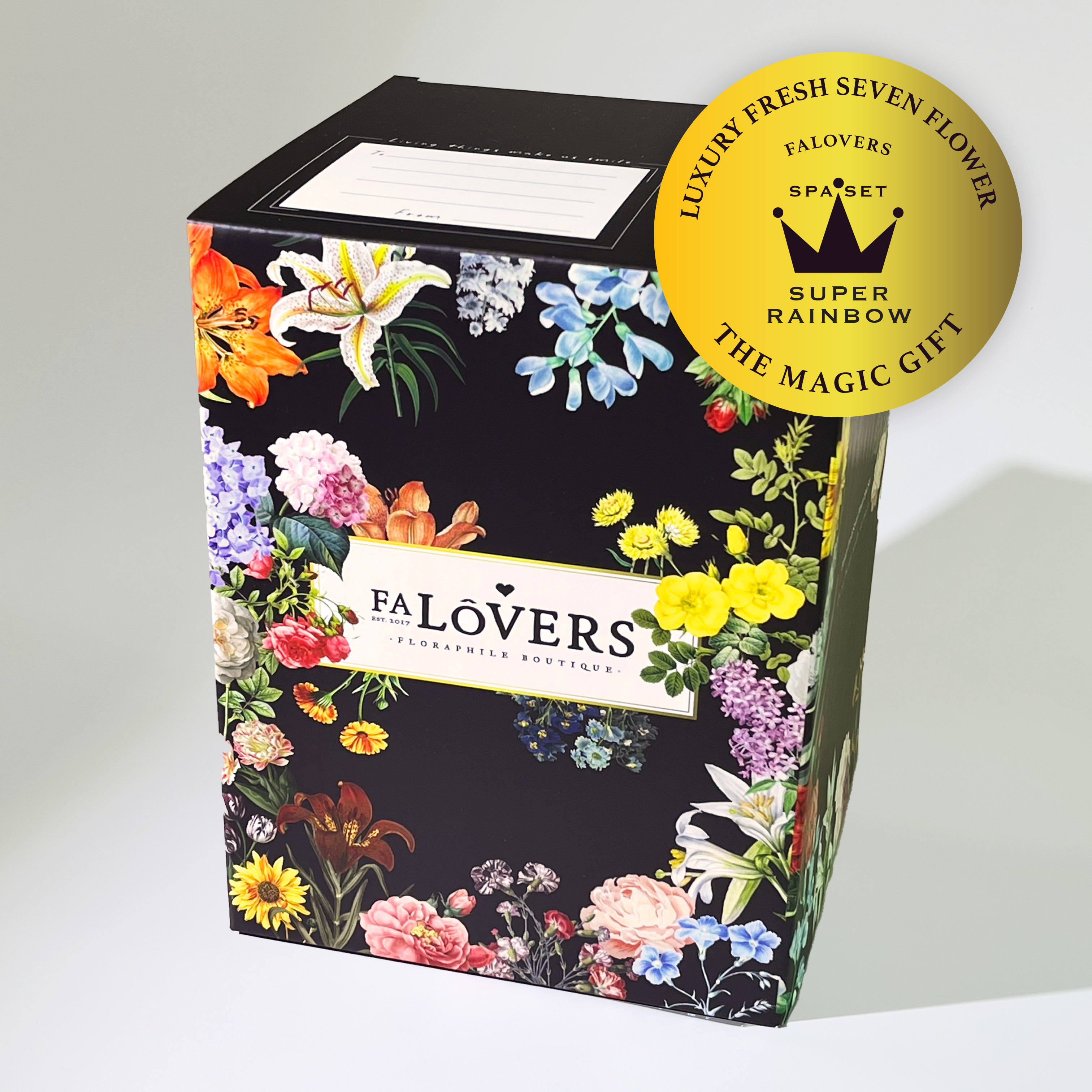 瑰麗七色 •鮮花• 沐浴裝1盒7包