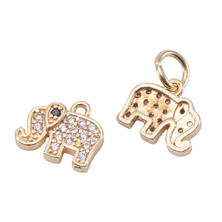 大象｜K金｜吊飾