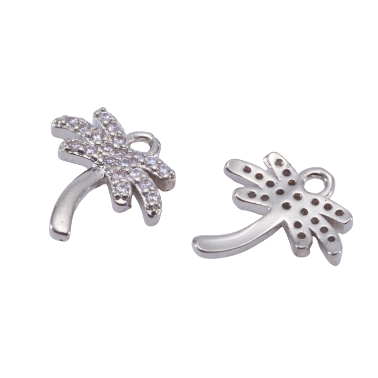 椰子樹｜K金｜吊飾