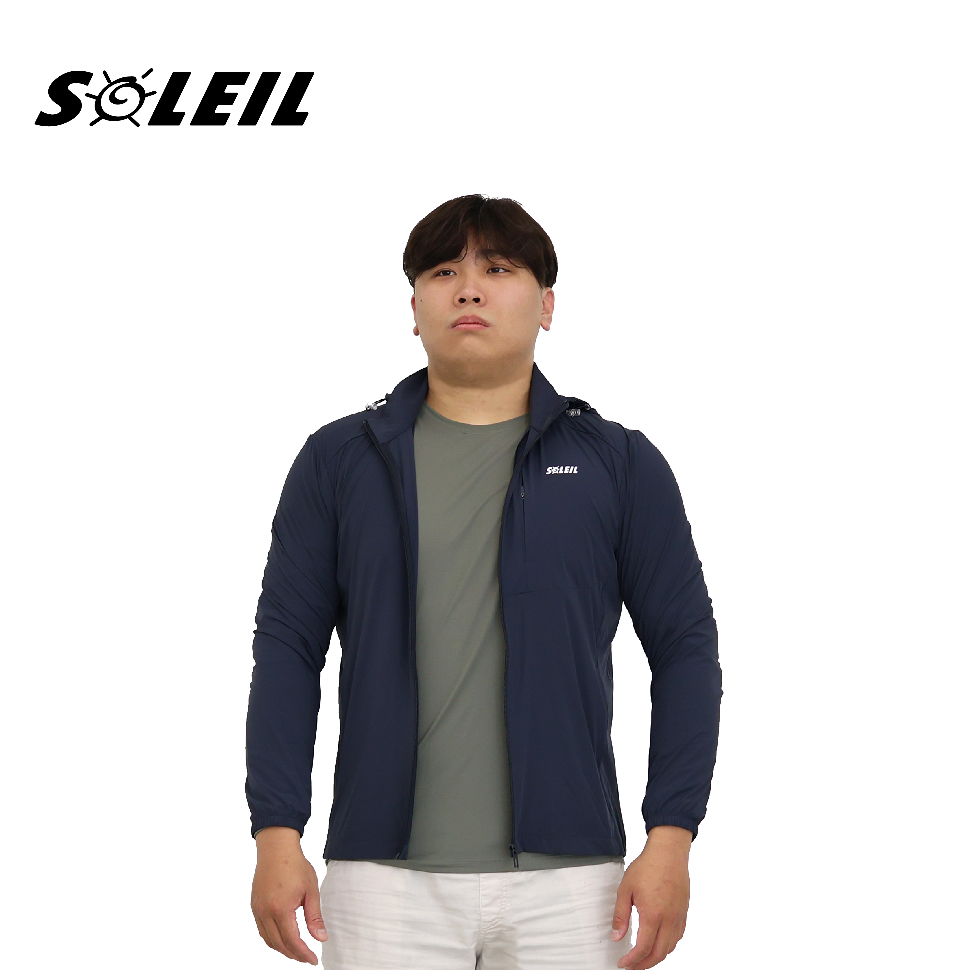 SOLEIL 彈力輕量防曬外套 男款 (2色) 14SL8567A