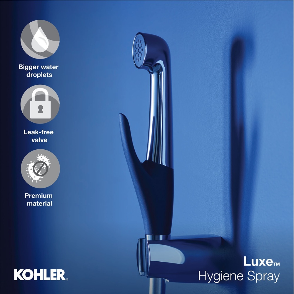 ★ 個性盡顯優惠 ★ KOHLER Luxe 衛生沖洗器 K-R77364T-CP