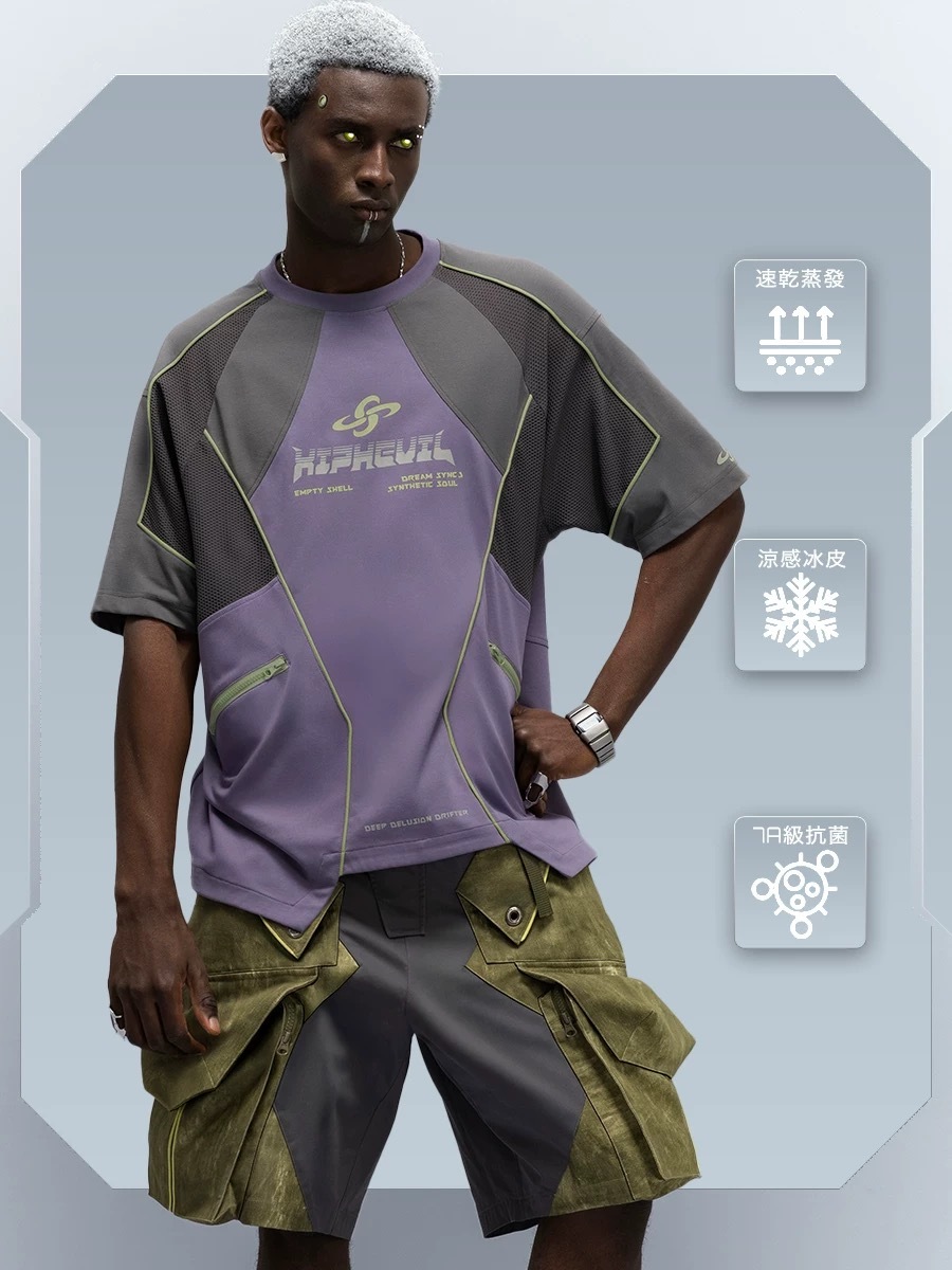 XIPHEVIL「暗紫綠矩網織夢生態服」