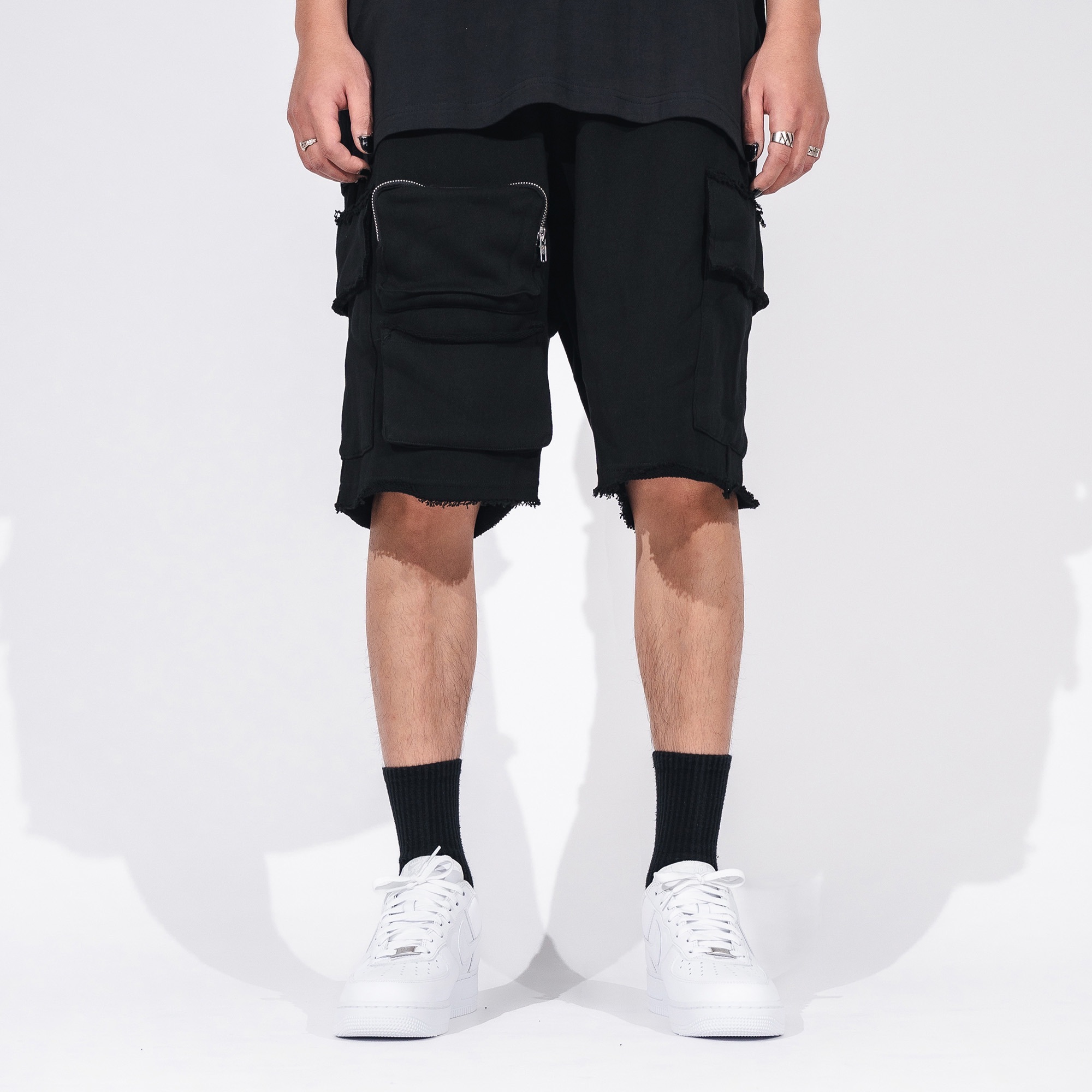 Gotnofears MULTI POCKETS SWEAT SHORTS 多口袋棉短褲 10773879