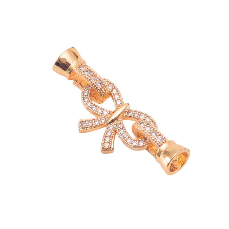 蝴蝶結｜K金｜尾扣