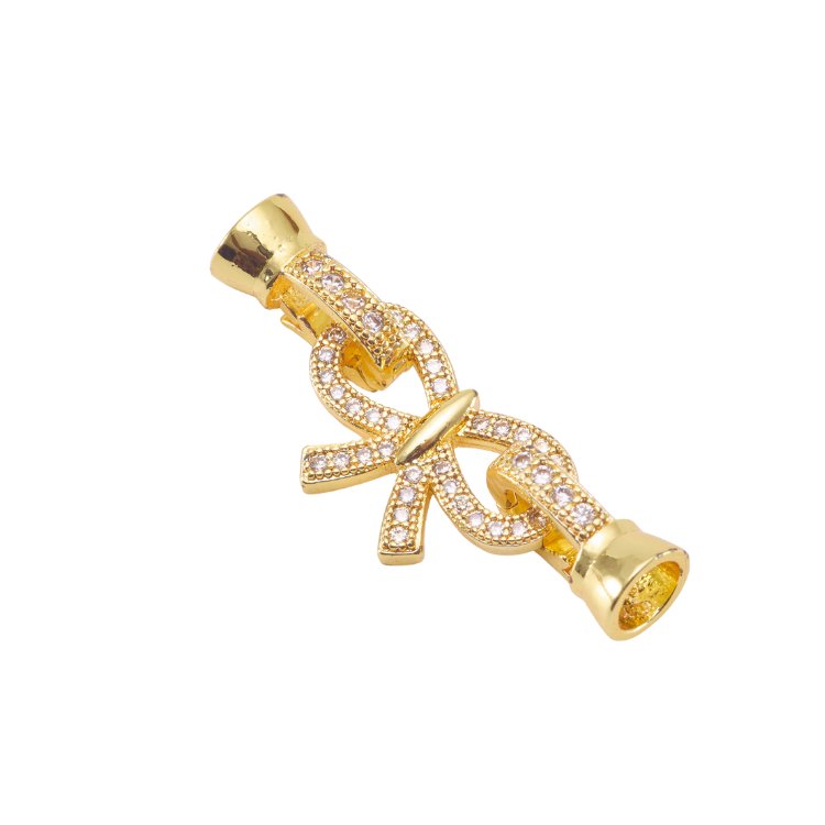 蝴蝶結｜K金｜尾扣