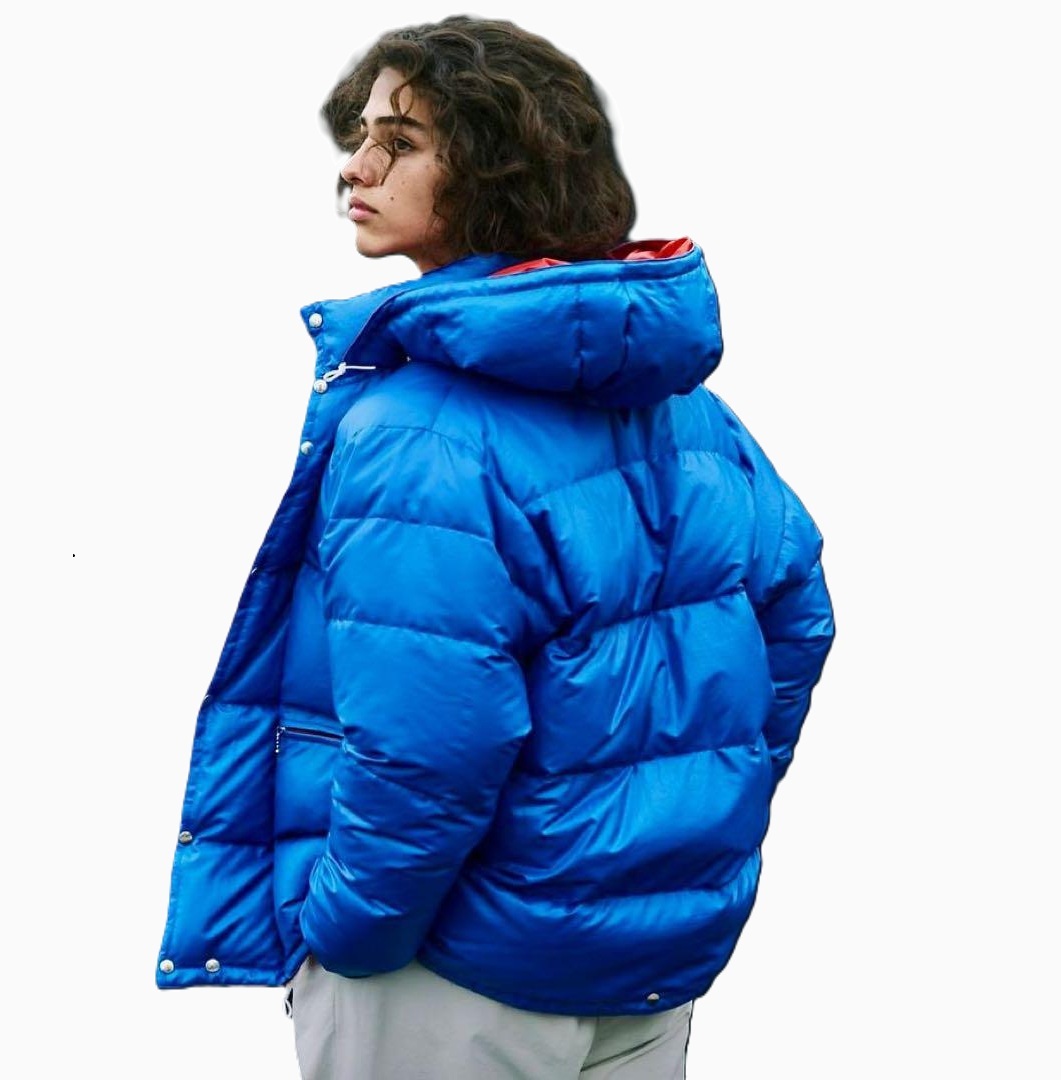 FINAL SALE: A.PRESSE DESMAISON DOWN JACKET - BLUE SIZE 3 PRE ORDER ITEM (預訂中)