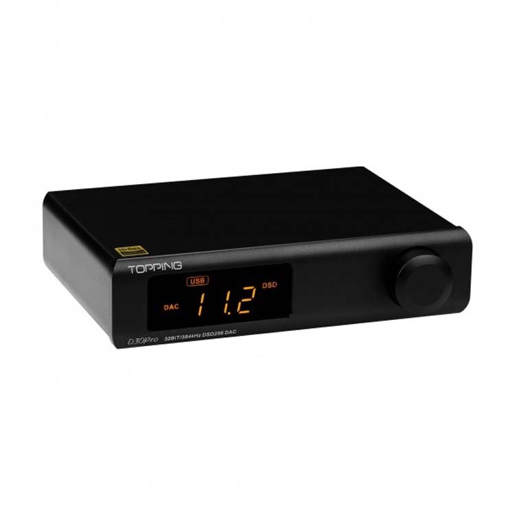TOPPING – D30PRO 進階座枱純解碼 | 4xCS43198 | DSD256 PCM 32/384 | 前級功能 (可切換)