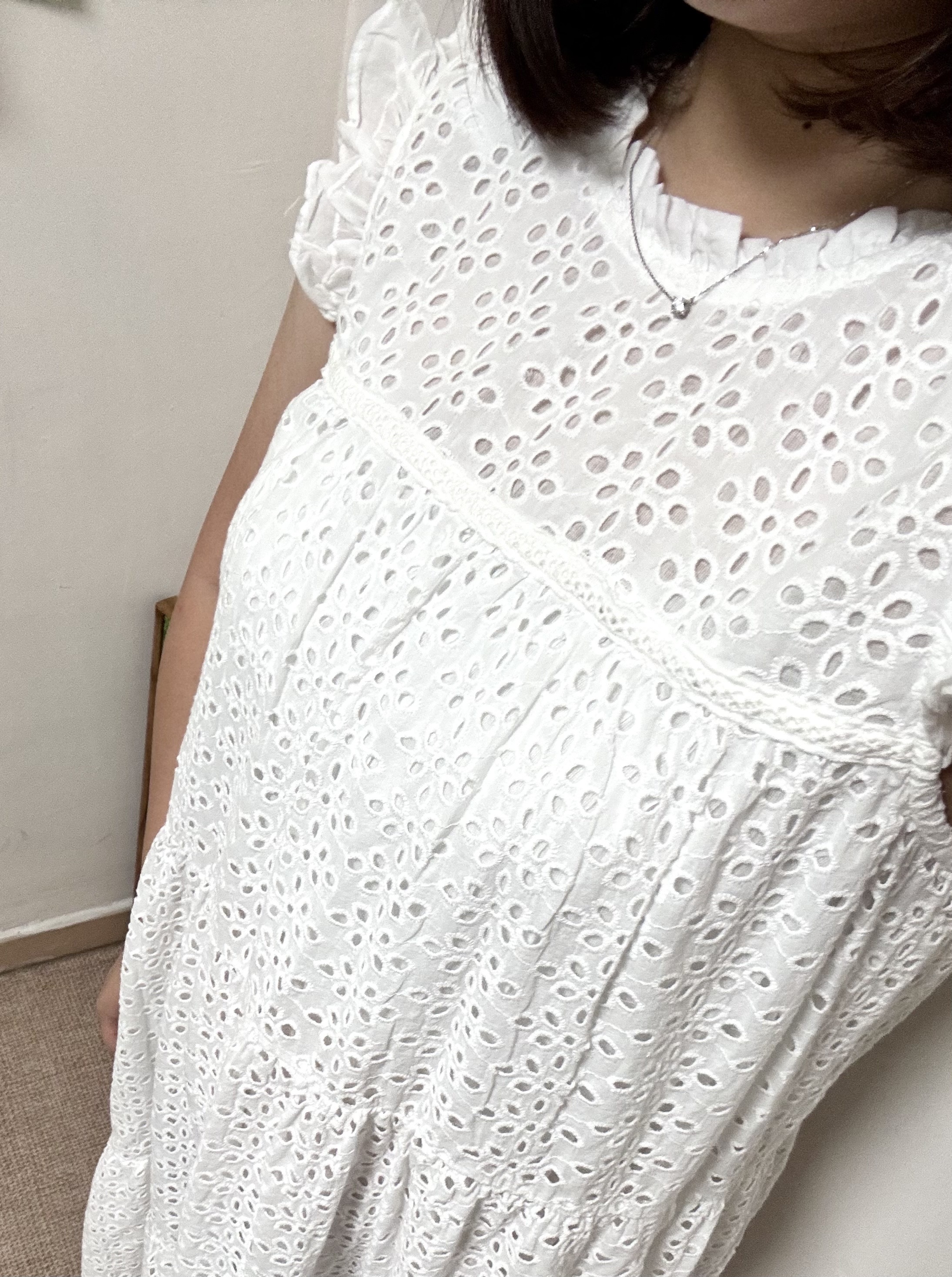 通花飛袖背心OPS