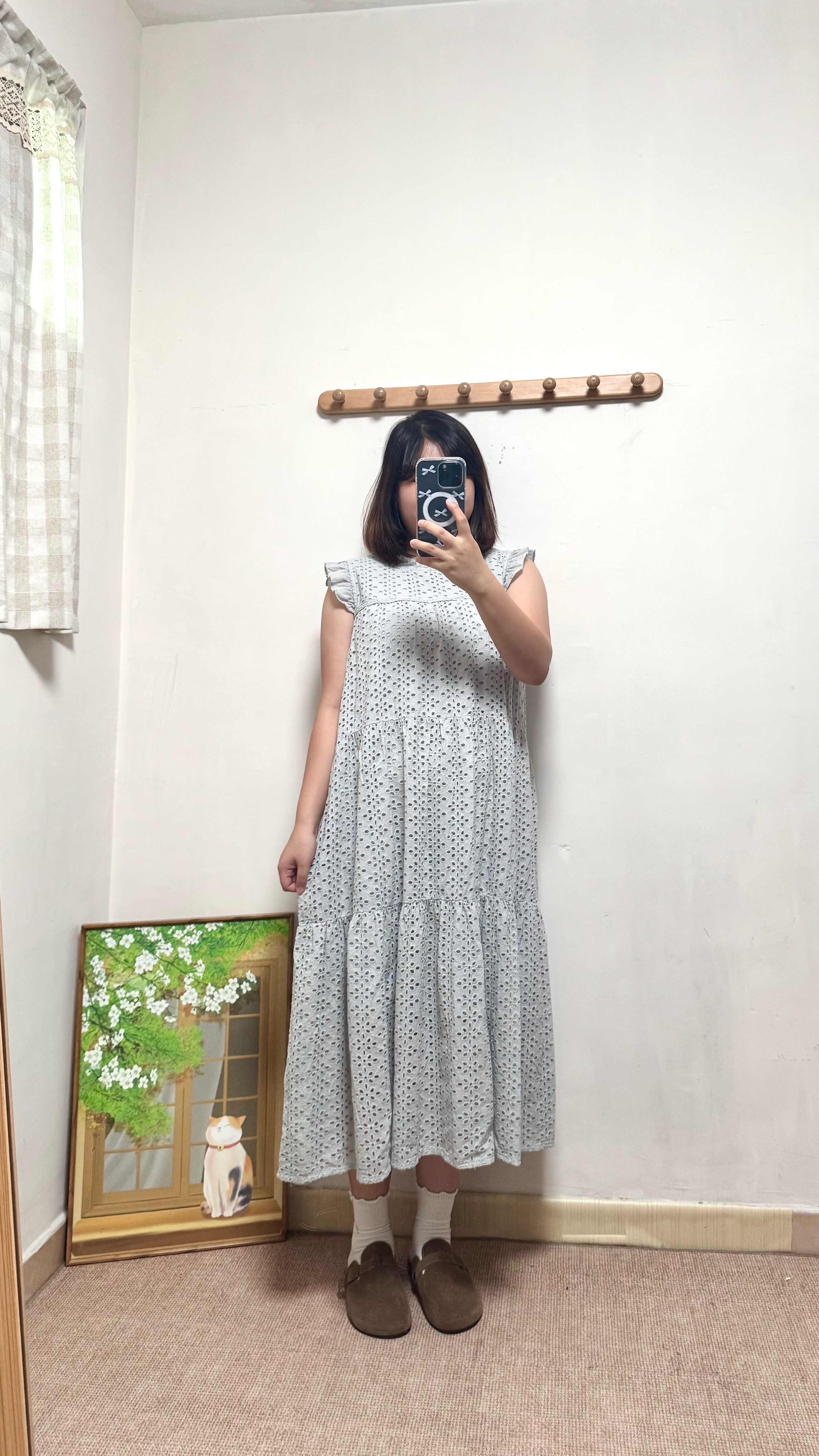 通花飛袖背心OPS