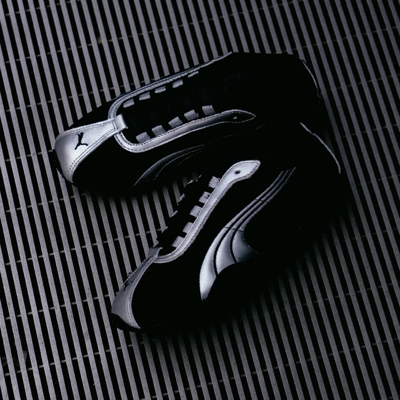 PUMA H-STREET 黑銀 網布 薄底鞋 休閒鞋 彪馬 403692-02