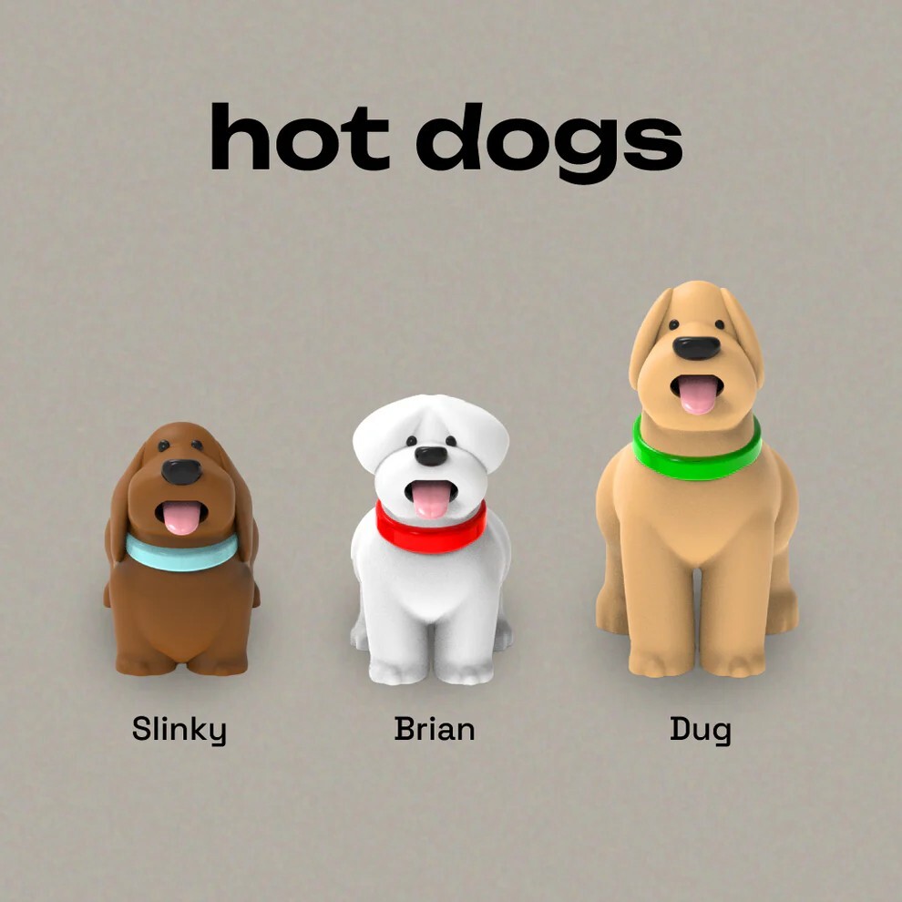 泰國限定 < 熱狗小隊🌭 > 泰國爆紅文創 Hot dog 泰國爆紅文創 伸舌頭狗狗吊飾 鑰匙圈