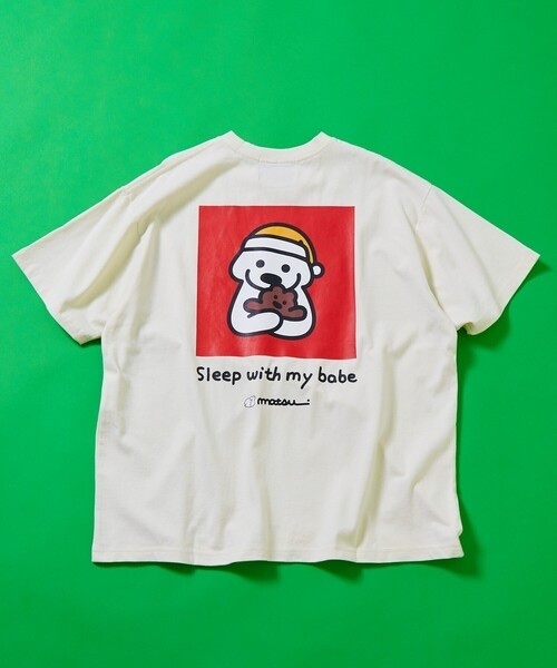 matsui×FREAK'S STORE / sleep with my babe pocket tee
