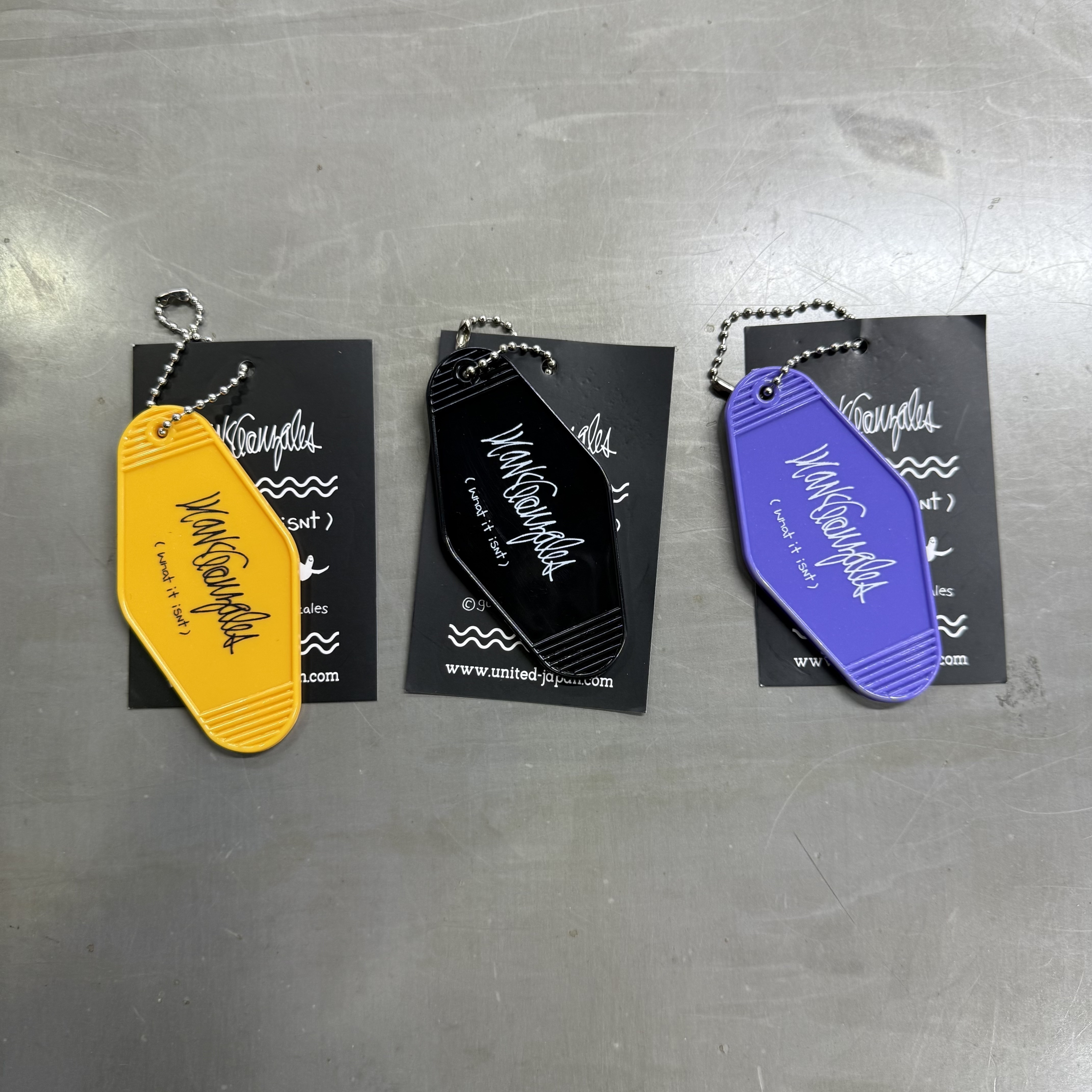 (What it isNt) ART BY MARK GONZALES key chain