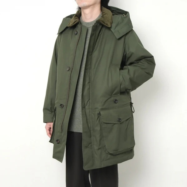 A.PRESSE VENTILE HUNTING HALF COAT - OLIVE PRE ORDER ITEM (預訂中)