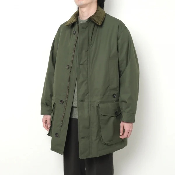 A.PRESSE VENTILE HUNTING HALF COAT - OLIVE PRE ORDER ITEM (預訂中)