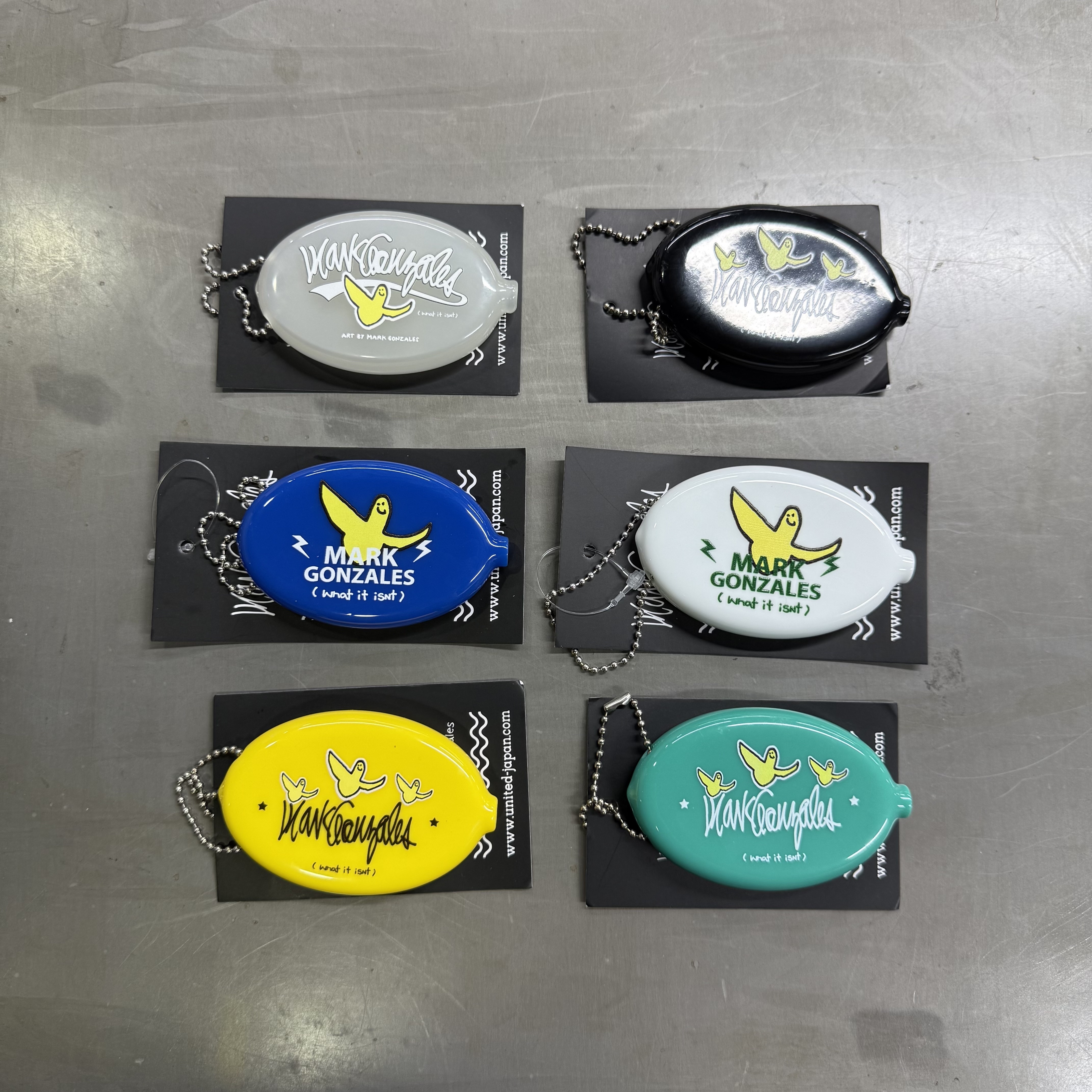 (What it isNt) ART BY MARK GONZALES Angel Coins Key Chain