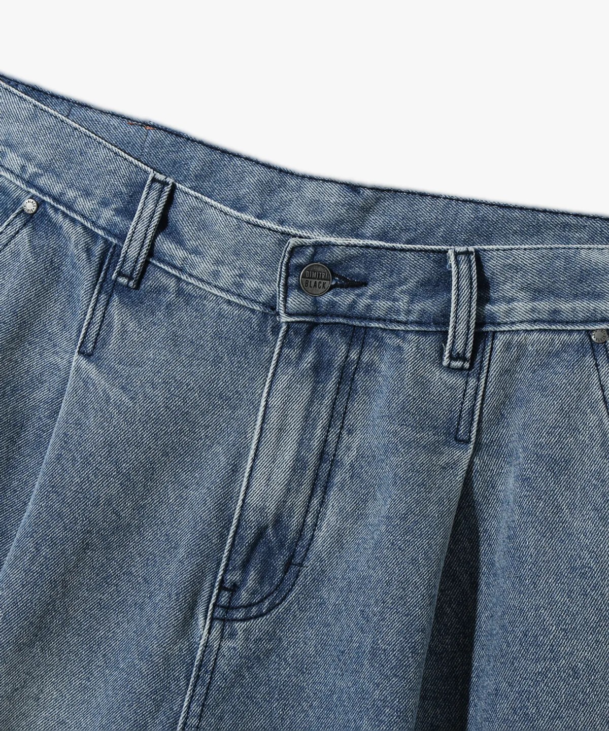 【OWN】Dimitri Black 牛仔褲 牛仔短褲 休閒 工裝 夏季 短褲 不分男女