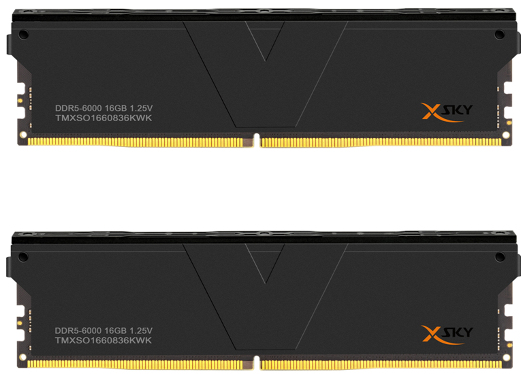 V-Color DDR5-6000 64GB 32GBx2 新品未使用 V-Color DDR5 6000 64GB (32GBX2) OC R-DIMM 工作站專用記憶體
