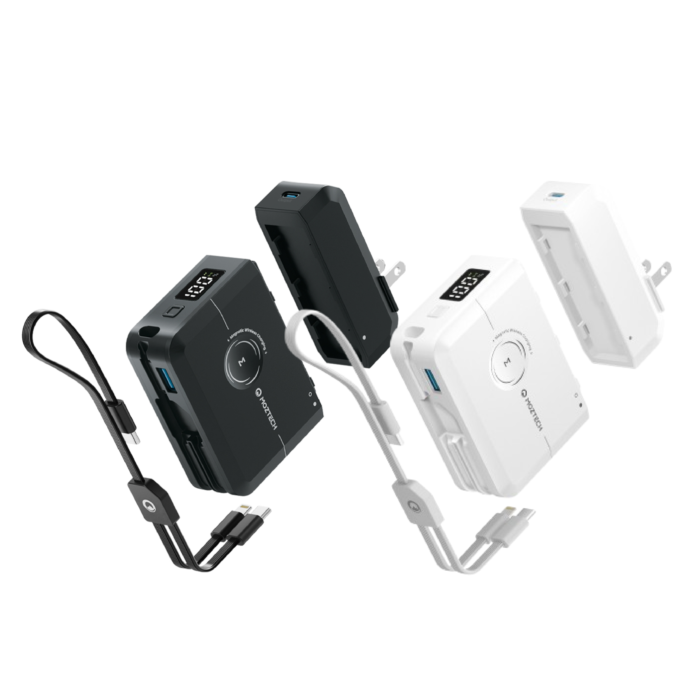 【MOZTECH®】萬能充MAX 多功能行動電源