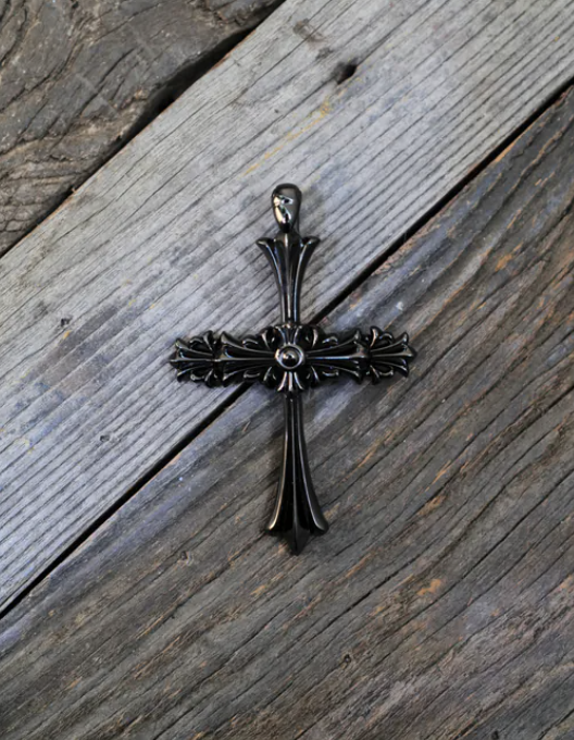 Rhodium Chrome Cross