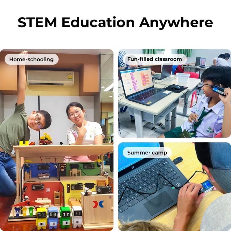 DTSL_CyberPi Project-based Coding Kit_STEM Education Anywhere