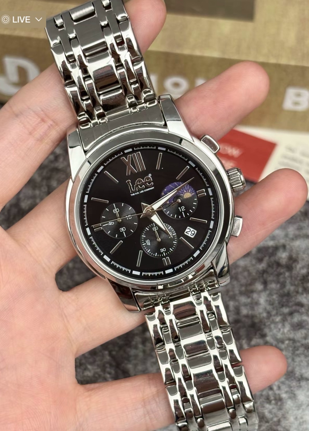 < LEE手錶系列 > 烈日萬象 三款 高級腕錶 多功能計時腕錶