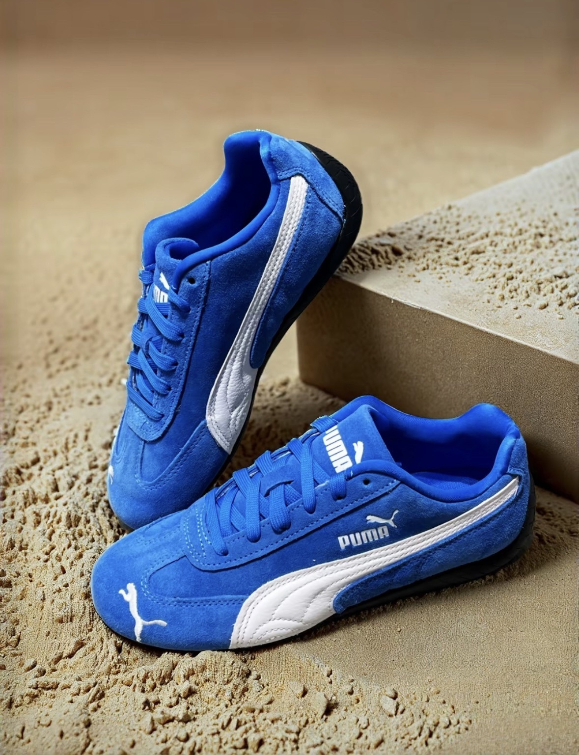 Puma Speedcat OG 賽車鞋 瘦子Eso 朴彩英Rosé代言款 藍白 398846-18