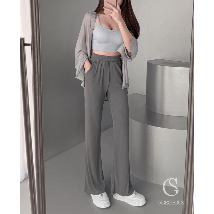 G9646 現貨 「360°絲滑冰塊褲」