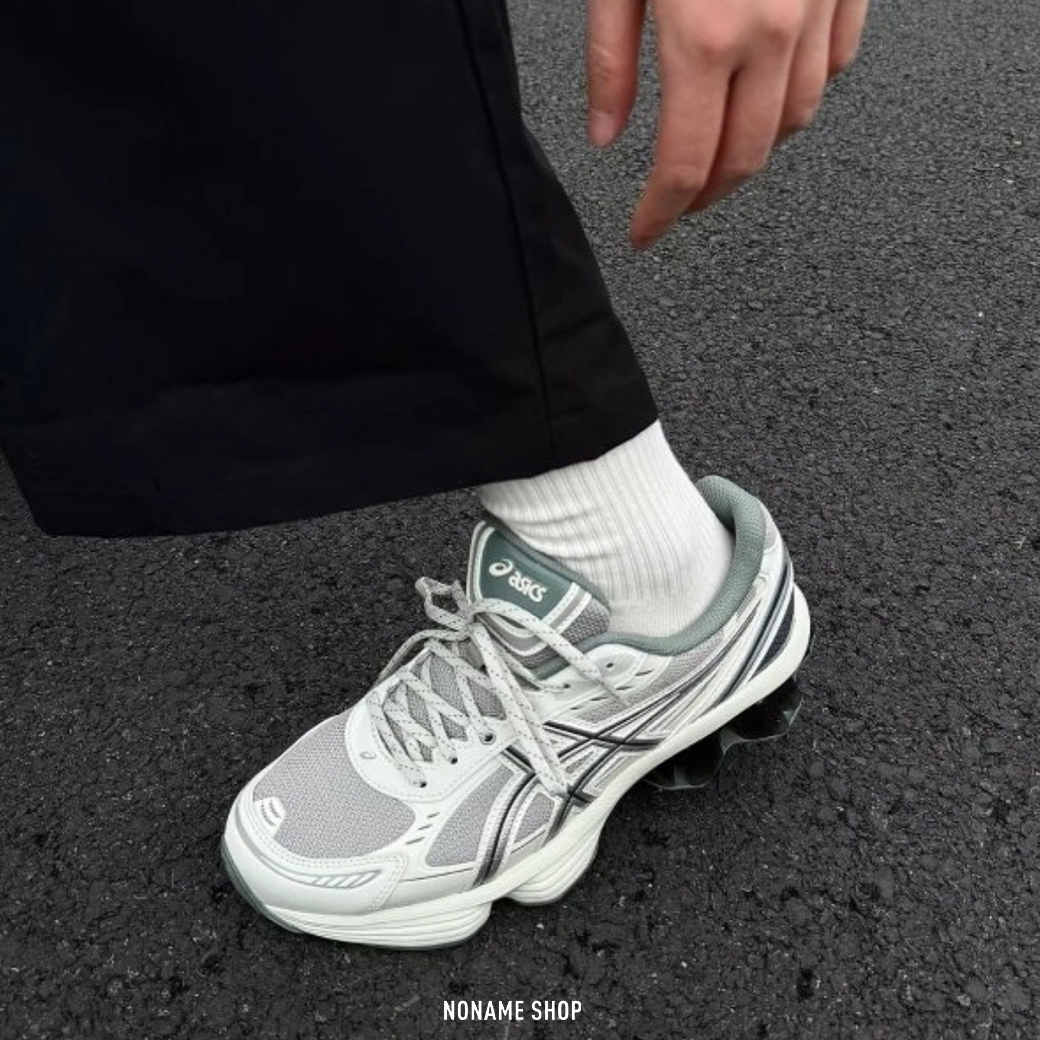 ASICS GEL-KINETIC FLUENT 復古 灰銀色 (男/女款)