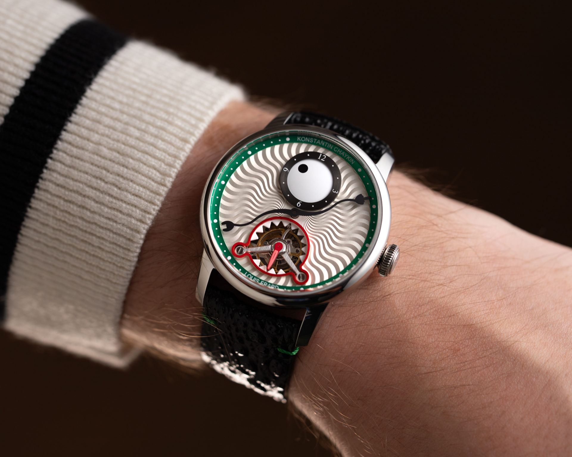 Louis Erard x Konstantin Chaykin 聯名款：時間吞噬者陀飛輪腕