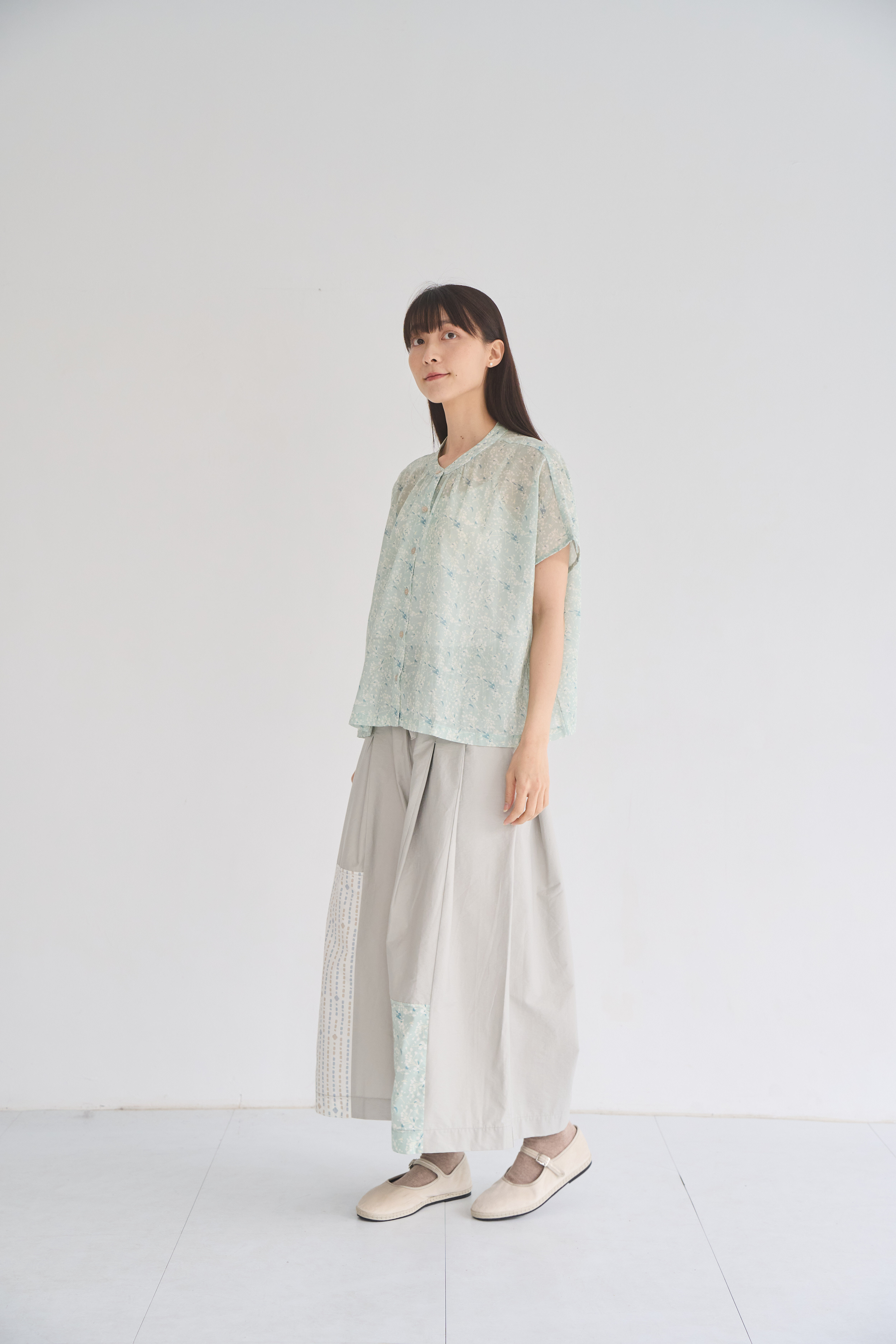 輕盈服飾組合｜飛櫻/微風綠/花束