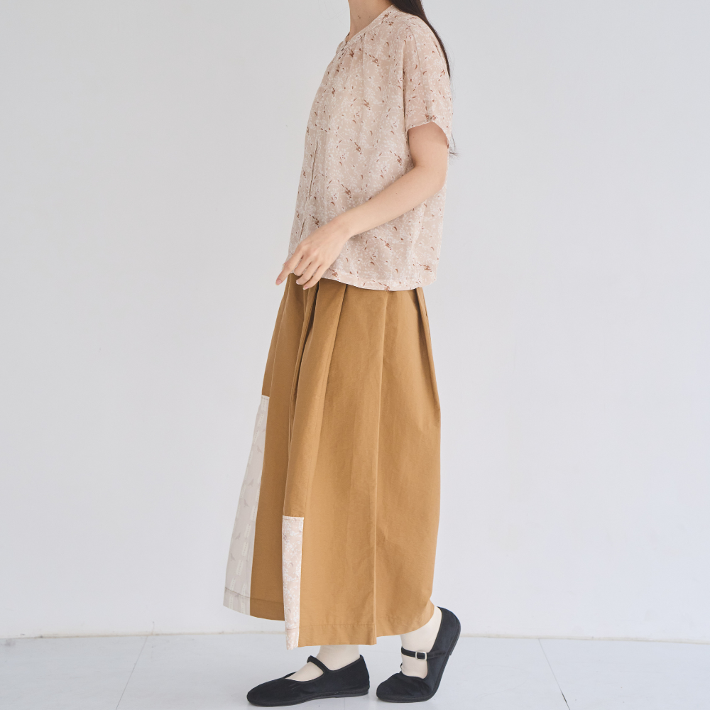 輕盈服飾組合｜飛櫻/溫柔奶茶/花束