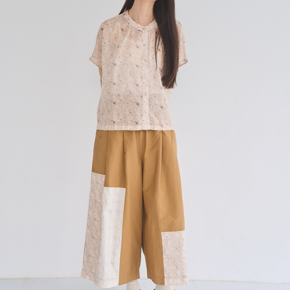 輕盈服飾組合｜飛櫻/溫柔奶茶/花束